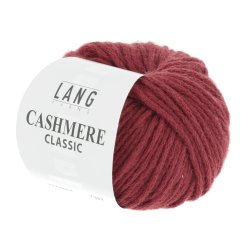 Lang Yarns - Cashmere Classic Fv. 64 Bordeaux Melange