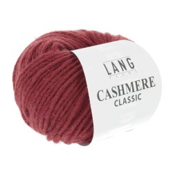 Lang Yarns - Cashmere Classic Fv. 64 Bordeaux Melange