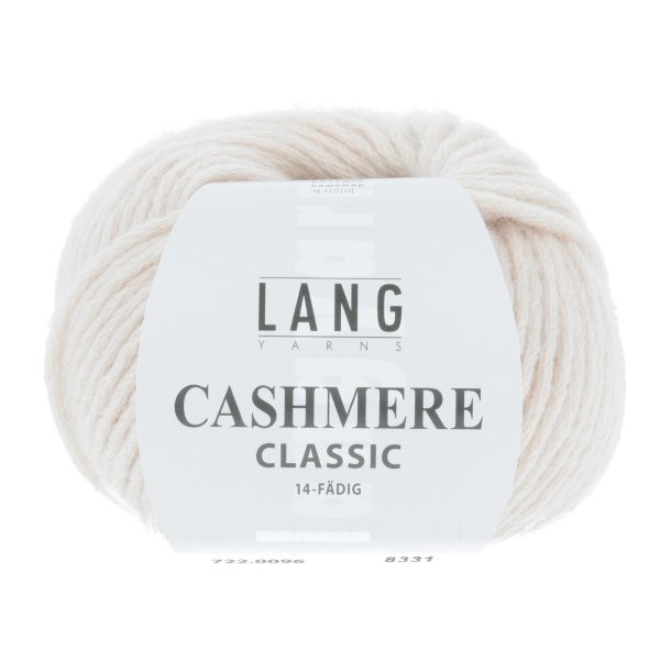 Lang Yarns - Cashmere Classic Fv. 96 Lys Brun Melange