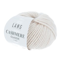Lang Yarns - Cashmere Classic Fv. 96 Lys Brun Melange