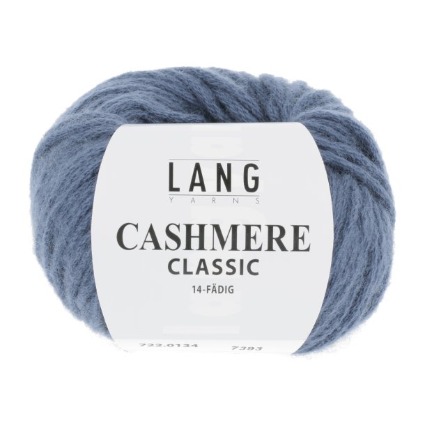 Lang Yarns - Cashmere Classic Fv. 134 Mrk Denim