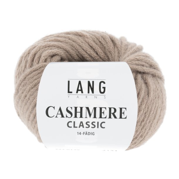 Lang Yarns - Cashmere Classic Fv. 139 Camel Meleret