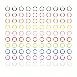 Maske Markrer/Ringe 20 Stk metal 12mm