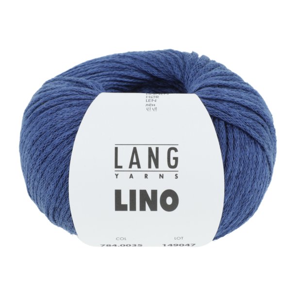 Lang Yarns - Lino Fv. 35 Marine Bl