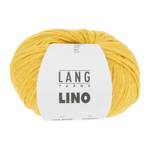 Lang Yarns - Lino Fv. 49 Gylden Gul