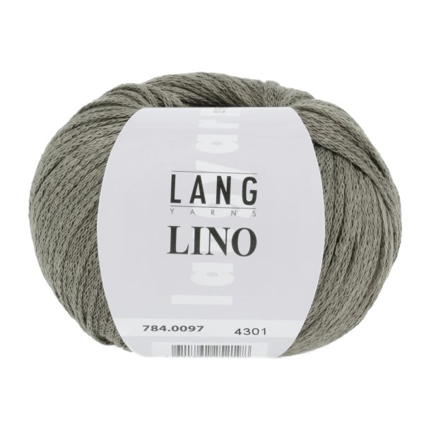 Lang Yarns - Lino Fv. 97 Stvet Oliven