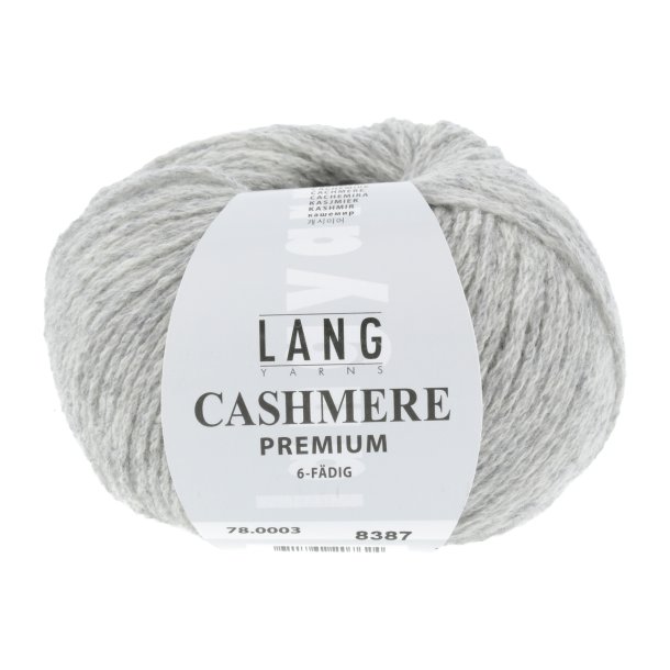 Lang Yarns - Cashmere Premium Fv. 03 Lys Mellem Gr