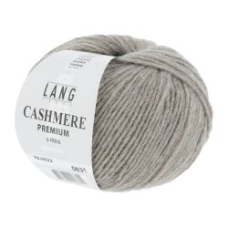 Lang Yarns - Cashmere Premium Fv. 22 Mrk Gr Beige