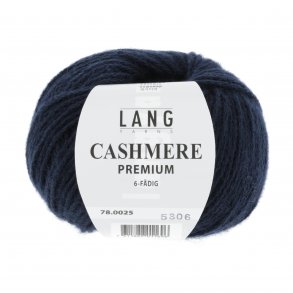 Lang Yarns - Cashmere Premium Fv. 25 Marine Bl.