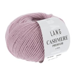 Lang Yarns - Cashmere Premium Fv. 48 Mrk Rosa