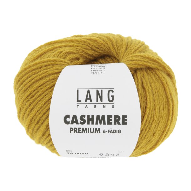 Lang Yarns - Cashmere Premium Fv. 50 Guld