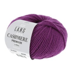 Lang Yarns - Cashmere Premium Fv. 65 Cardinal Lilla