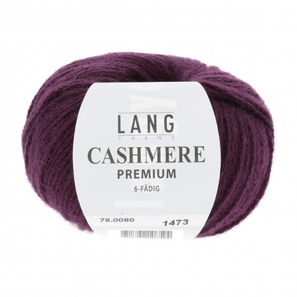 Lang Yarns - Cashmere Premium Fv. 80 Mrk Vinrd