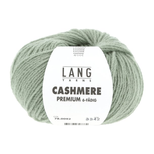 Lang Yarns - Cashmere Premium Fv. 92 Salvie