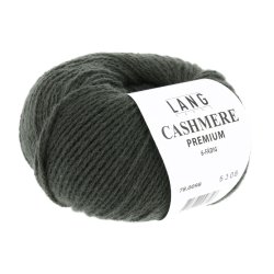 Lang Yarns - Cashmere Premium Fv. 98 Mrk Army Grn