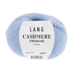 Lang Yarns - Cashmere Premium Fv. 133 Stvet Lys Bl