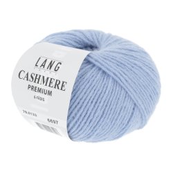 Lang Yarns - Cashmere Premium Fv. 133 Stvet Lys Bl