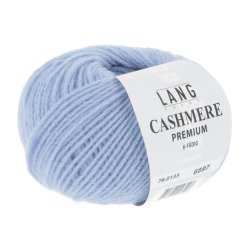 Lang Yarns - Cashmere Premium Fv. 133 Stvet Lys Bl