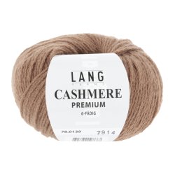 Lang Yarns - Cashmere Premium Fv. 139 Lys Brun