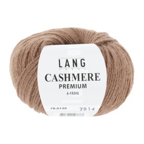 Lang Yarns - Cashmere Premium Fv. 139 Lys Brun
