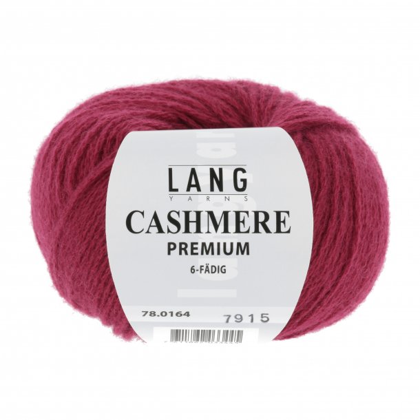 Lang Yarns - Cashmere Premium Fv. 164 Mrk Cerise