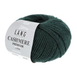 Lang Yarns - Cashmere Premium Fv. 218 Skov Grn