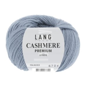Lang Yarns - Cashmere Premium Fv. 233 Lys Jeans Bl.