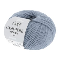 Lang Yarns - Cashmere Premium Fv. 233 Lys Jeans Bl.