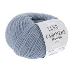 Lang Yarns - Cashmere Premium Fv. 233 Lys Jeans Bl.