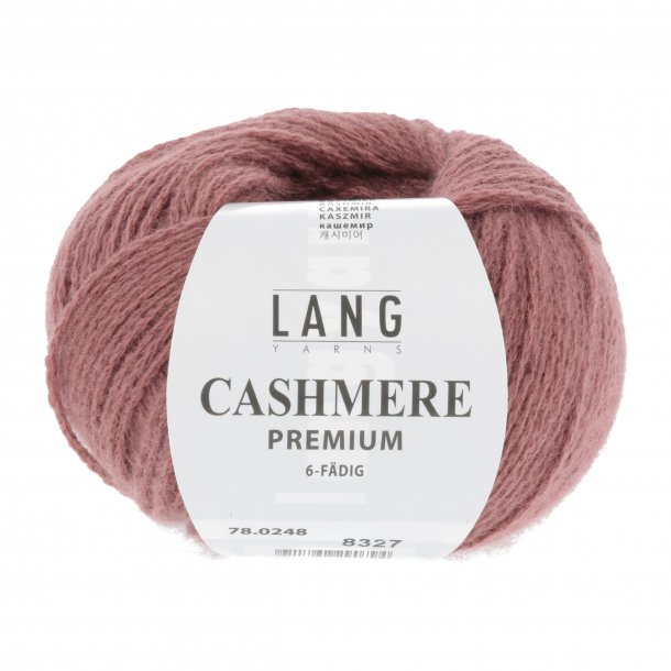 Lang Yarns - Cashmere Premium Fv. 248 Mrk Gammel Rosa