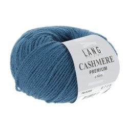 Lang Yarns - Cashmere Premium Fv. 288 Mrk Himmelbl
