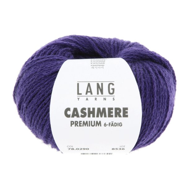 Lang Yarns - Cashmere Premium Fv. 290 Royal Lilla