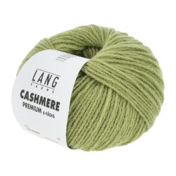 Lang Yarns - Cashmere Premium Fv. 297 Lys Oliven