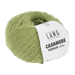 Lang Yarns - Cashmere Premium Fv. 297 Lys Oliven