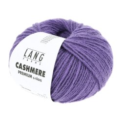 Lang Yarns - Cashmere Premium Fv. 346 Mrk Lilla