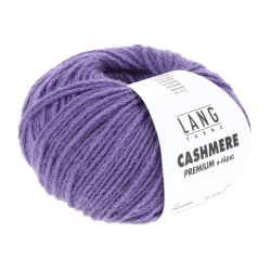 Lang Yarns - Cashmere Premium Fv. 346 Mrk Lilla