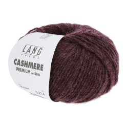 Lang Yarns - Cashmere Premium Fv. 464 Bordeaux Chante Claire