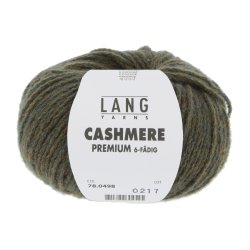 Lang Yarns - Cashmere Premium Fv. 498 Olive Chante Claire