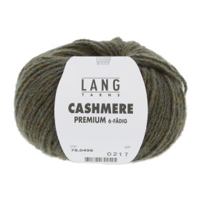 Lang Yarns - Cashmere Premium Fv. 498 Olive Chante Claire