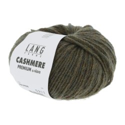Lang Yarns - Cashmere Premium Fv. 498 Olive Chante Claire