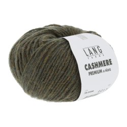Lang Yarns - Cashmere Premium Fv. 498 Olive Chante Claire
