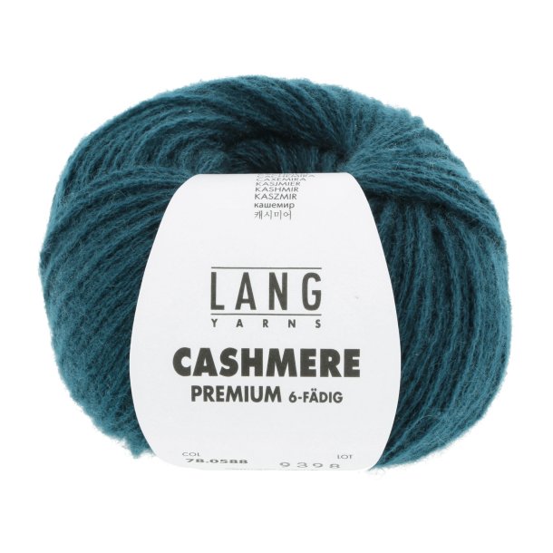 Lang Yarns - Cashmere Premium Fv. 588 Petrol