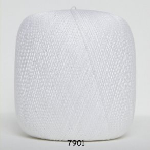 Hjertegarn - Hjerte Nr. 8 Fv. 7901 Hvid