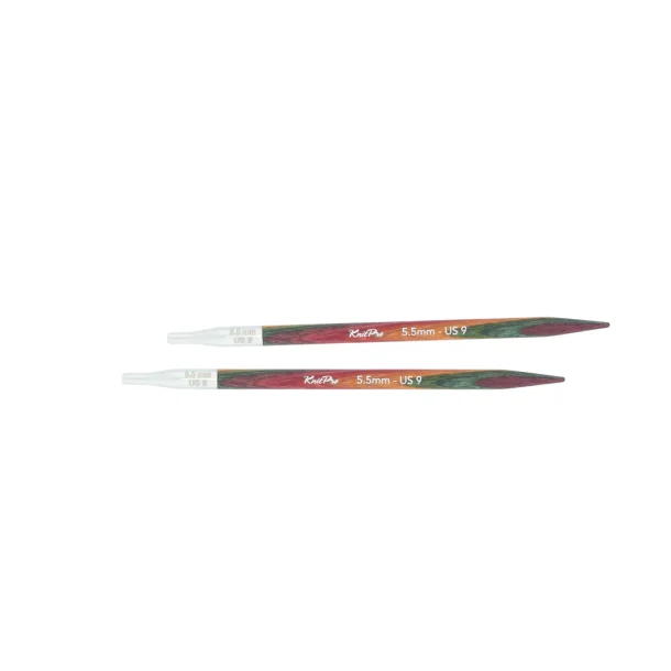 KnitPro - Symfonie 2 Udskiftelige rundpinde LANG 13 Cm.