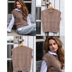 OnionKnit - Domino Slipover. Enkeltopskrift 791719