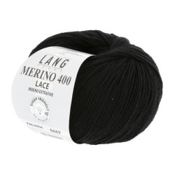 Lang Yarns - Merino 400 Lace Fv. 04 Sort