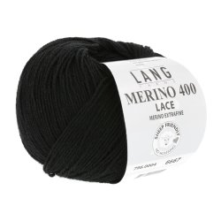 Lang Yarns - Merino 400 Lace Fv. 04 Sort