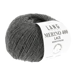 Lang Yarns - Merino 400 Lace Fv. 05 Mrk Gr Melange