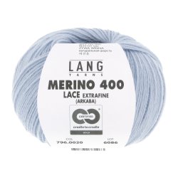 Lang Yarns - Merino 400 Lace Fv. 20 Baby Bl�