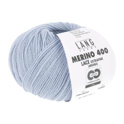 Lang Yarns - Merino 400 Lace Fv. 20 Baby Bl�
